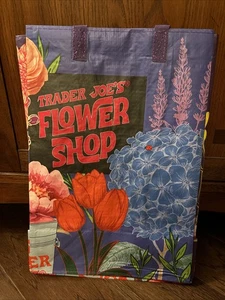 NUEVO Bolso de Compras Reutilizable Trader Joe’s - FLOWER SHOP - Imagen 1 de 6