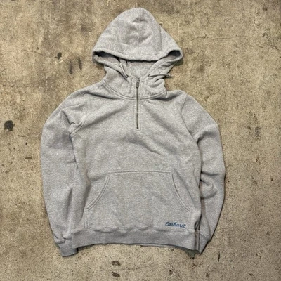 CARHARTT Talla Mediana 8/10 Gris Cuarto 1/4 Cremallera Sudadera con Capucha Mujer’s Sudadera Relajada Foto 1 de 4