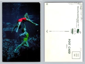 Weeki Wachee, FL-Florida, Underwater Mermaid Adagio Ballet Vintage Postcard - Picture 1 of 3
