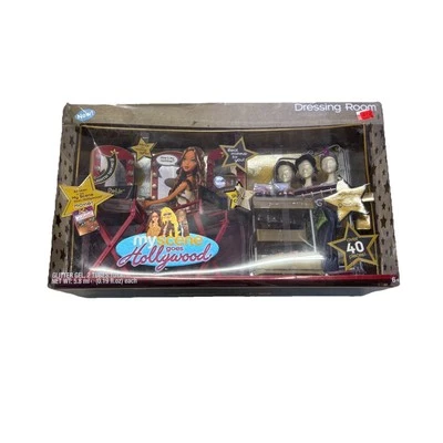 2005 Mattel My Scene Goes Hollywood Dressing Room Play Set Light Up Mirror NRFB - Image 1 of 2