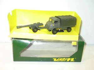 SOLIDO, camion marmon simca UNIC 4X4 et canon tracté, militaire verem - Picture 1 of 4