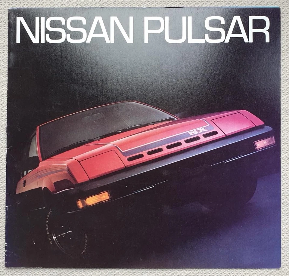 NISSAN PULSAR RANGE USA LF Car Sales Brochure 1984 #PUL-WE-2-83 150M-AL-3 - Image 1 of 3