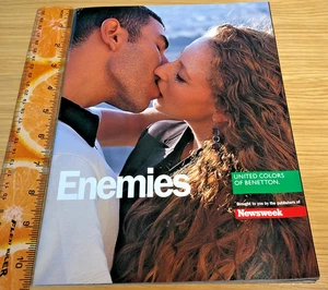VTG United Colors of Benetton Enemies Catalog * March 1998 * Newsweek sponsor - Picture 1 of 11