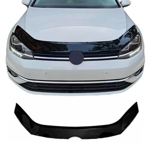 Protector deflector capó protector anti insectos delantero para VW Golf MK6 2010-2014 negro humo - Imagen 1 de 10