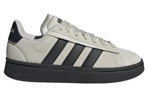 Adidas Grand Court Alpha - Talla 9 Hombres Zapatos Informales Gris Negro IH1287 NUEVOS. - Imagen 1 de 10