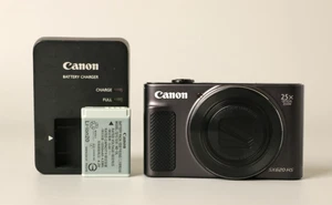 Canon PowerShot SX620 HS Black 20.2MP Compact Digital Camera Tested From Japan - Picture 1 of 19