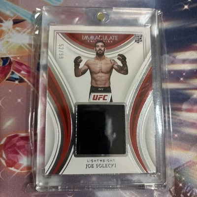 2023 Immaculate Joe Solecki Rookie Remarkable Memorabilia Relic /99 - Image 1 of 4