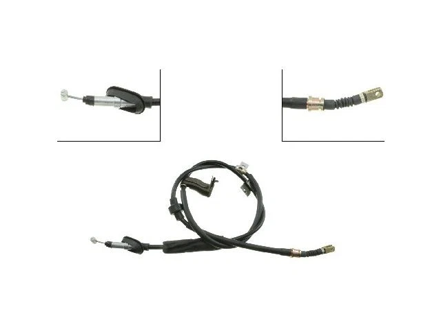 Cabo de freio de estacionamento traseiro direito 36JTTR92 para Honda Civic 1995 1993 1994 1992 - Imagem 1 de 1