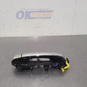 16 2016 LEXUS GX460 EXTERIOR FRONT DOOR HANDLE BLACK AND CHROME RIGHT PASSENGER - Picture 1 of 12