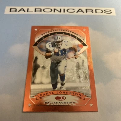 1997 Donruss Preferred - #92 Daryl Johnston Dallas Cowboys NM+ Free Shipping! - Image 1 of 2