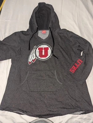 Campus Heritage Men's XXL University Of Utah Geay Long Sleeve Graphic Hoodie - Image 1 of 4