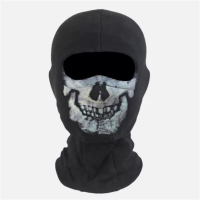Game Call of Duty Simon Riley Ghost Skull Mask Full Face COD6 Cosplay fabric Rib - Image 1 of 4