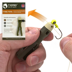 TYEPRO Original Fishing Knot Tying Tool - Hook & Jig Threader/Tier/Clipper - Picture 1 of 7