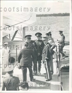 1938 Cuba President Fulgencio Batista Dr Pedro Martinez Fraga Press Photo - Picture 1 of 2