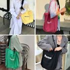 2024 Tote Bag Candy Color Shoulder Bag New Canvas Bag  Women