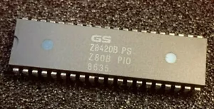 2pcs x Z8420BPS Z80B PIO 6Mhz GoldStar 40 pin Z8420B DIP - Picture 1 of 1