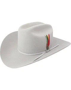 Stetson Rancher 6x Reg Fur Felt Hat Mist Grey - Picture 1 of 4