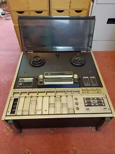 Philips N4450 Reel-to-Reel Tape Recorder untested - looks cared for - undamaged - Picture 1 of 8