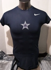 NIKE-PRO COMBAT Dri-Fit Dallas Cowboys Star Compression Shirt L- 3XL Flügelärmel - Bild 1 von 7