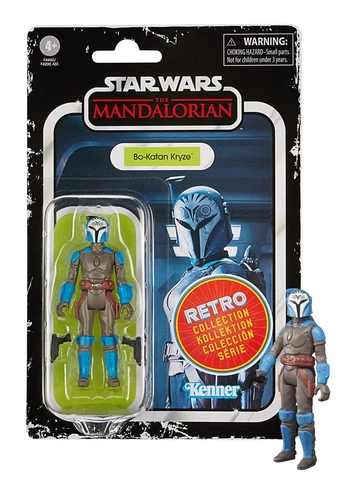 Kenner Star Wars Retro Collection Bo-Katan Kryze 3.75" Figure NIP Cover