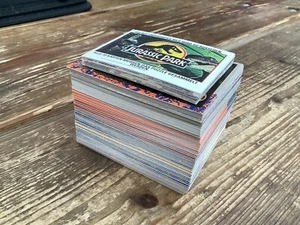 Topps Jurassic Park Movie 144 Collectors Cards & Stickers 1993 Not A Full Set. - Picture 1 of 11