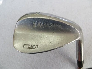 USADO NAKASHIMA FORJADO QX-1 60* LOB WEDGE KBS ACERO RÍGIDO 35,5" PARA HOMBRE DIESTRO - Imagen 1 de 7