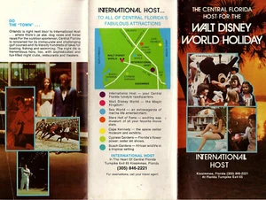 Internationale Gastgeber Broschüre in der Nähe von Zentralflorida Sehenswürdigkeiten Walt Disney World  - Bild 1 von 2