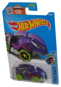 Hot Wheels Showdown Street Beasts 6/10 Vampyra (2015) Purple Toy Car #206/250 - Picture 1 of 1