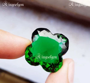 Piedras preciosas sueltas con forma de cojín de topacio verde 37,40 CT - Imagen 1 de 6