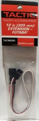 Tactic Radio Accessories TACM2093 12in (305mm) Extension Futaba  NEW (246A) - Image 1 of 4