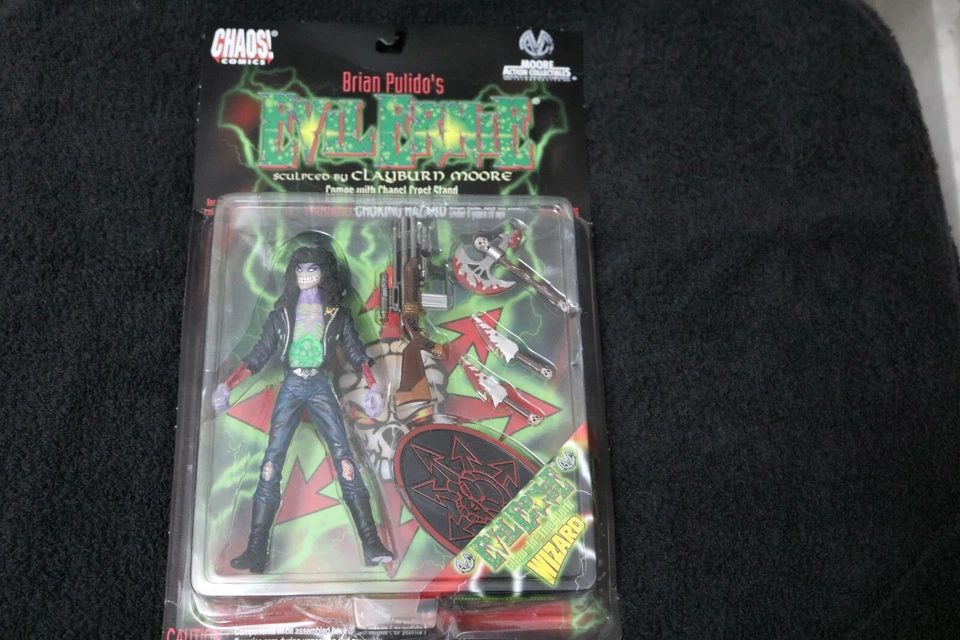 Cómics de Caos de colección de acción de Brian Pulido's y Moore de Evil Ernie de Brian Pulido's y Moore (sin usar, en caja) Foto 1 de 4