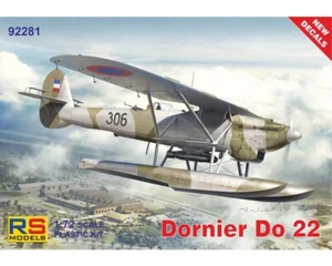 RS Models Dornier Do 22 1:72 92281 modellismo - Foto 1 di 5