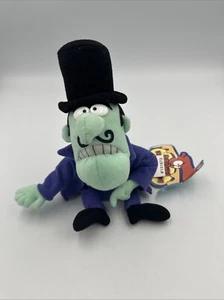 VTG ‘99 RARE CVS Snidely Whiplash Plush With MISPRINT “Natasha Fatale” Hang Tag! - Picture 1 of 7
