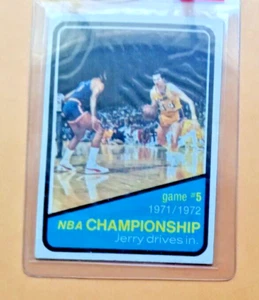 1972 73 Topps Basketball Card #158 NBA Championship Game 5 Item 3    EXMT+ - Picture 1 of 3