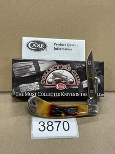 CASE XX 2013 COLLECTORS CLUB KNIFE TONY BOSE XXPRESSO SADDLEHORN #TBBH1110 - Picture 1 of 13