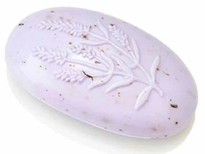 Ovis Schafmilchseife Seife Lavendel Relief Naturprodukte Oval 110g - Bild 1 von 1