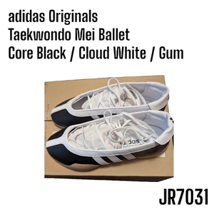 Adidas Originales Taekwondo Mei Ballet JR7031 WMNS Damas Núcleo Negro Goma con F/J - Imagen 1 de 16