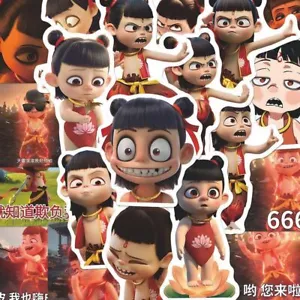【Nezha 2】 50 pegatinas no repetitivas, Magic Boy, pegatinas de película de mar hágalo usted mismo - Imagen 1 de 6