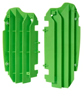 POLISPORT 8455900002 RADIATOR GUARDS GREEN KAWASAKI KX 250 F 2014 - Foto 1 di 1
