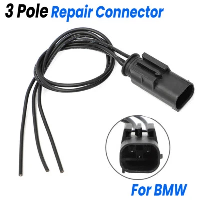 3 Pole For BMW Motorrad Motorcycle Repair Connector Pigtail 611656 8330 0413585 - Image 1 of 4