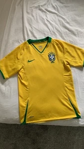 Nike Brazil Home 2008-10 Kids Large jersey - Picture 1 of 5