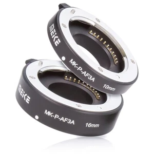 Auto Macro Extension Tubes 10mm & 16mm for Panasonic DSLRs | Metal Contacts - Picture 1 of 7