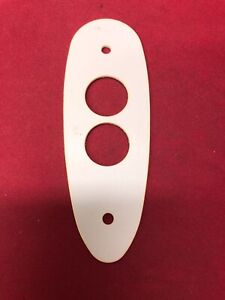 Butt Plate spacer -- White Line
