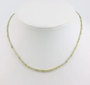 Diamante Facetados Dados Strang Cadena Crema Centellante Noble Aprox. 17K / - Imagen 1 de 5