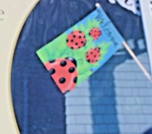 Spring Garden Flag( Ladybugs ) 28in X 40in 88382013 100% Polyester - Picture 1 of 4