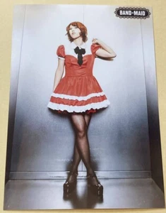 BAND-MAID AKANE Raw Photo Indie Era Band Maid Clothes Drum Drummer NEW - Picture 1 of 3
