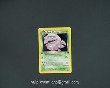 Dark Weezing - 1st ed. - Holo - NM - 14/82 Team Rocket