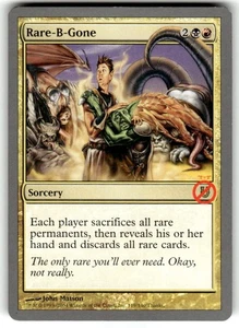 [1x] Rare-B-Gone Near Mint, English Unhinged MTG Magic nm - Picture 1 of 2