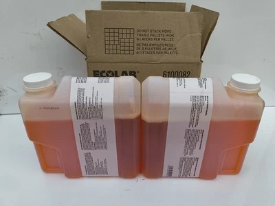 Ecolab QC 34 High Performance Ultra Concentrated Floor Cleaner BOX OF 2 6100082 - Image 1 of 2