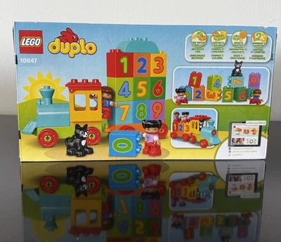 NEW Lego DUPLO 10847 NUMBER TRAIN-LEARN TO COUNT 23pc Toddler Building Toy Set - Image 1 of 4